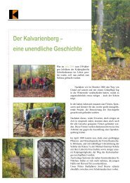 Der Kalvarienberg - Kolpingfamilie Schrobenhausen