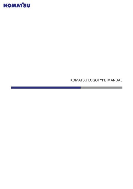 Download of Komatsu Logotype Manual