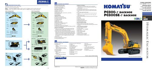 PC800-7 - Komatsu