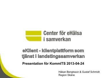 Presentation - KommITS