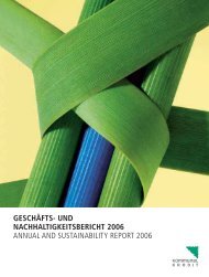 und Nachhaltigkeitsbericht 2006 - Kommunalkredit Austria AG