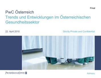 Dr. Andrea Kdolsky, PwC Ãsterreich / Trends und Entwicklungen im ...