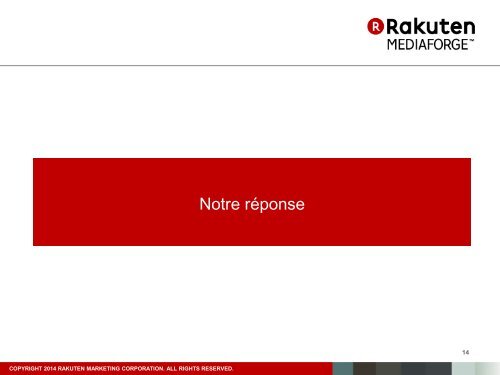 Présentation Rakuten Mediaforge 