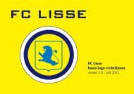 Richtlijnen gebruik FC Lisse logo