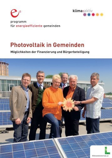 Photovoltaik in Gemeinden PDF 6,08 MB - Lebensministerium