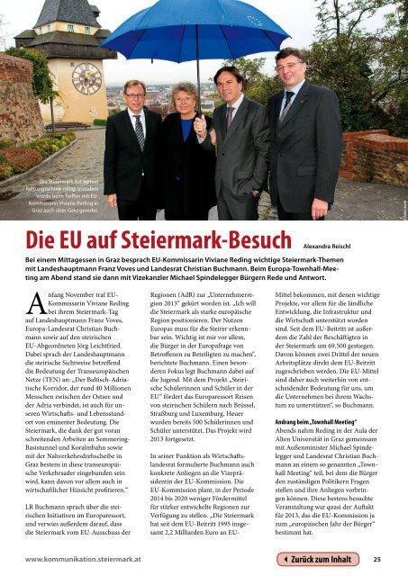 Steiermark Report Dezember 2012 - einseitige Ansicht (fÃ¼r kleinere ...