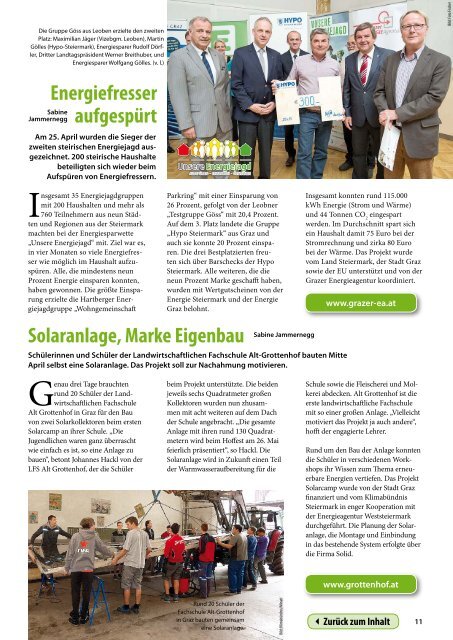 Steiermark Report Mai 2013 - einseitige Ansicht - Kommunikation ...