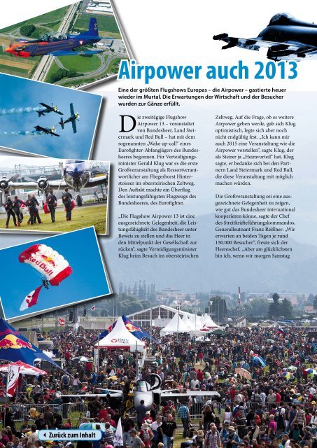 Steiermark Report Juli 2013 - einseitige Ansicht - Kommunikation ...