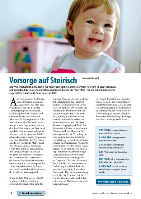 Steiermark Report Dezember 2013 - einseitige Ansicht (für kleinere ...