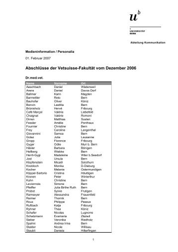 Liste der AbschlÃ¼sse (pdf, 52KB) - Abteilung Kommunikation