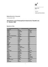 AbschlÃ¼sse an der Philosophisch-historischen FakultÃ¤t vom 31 ...