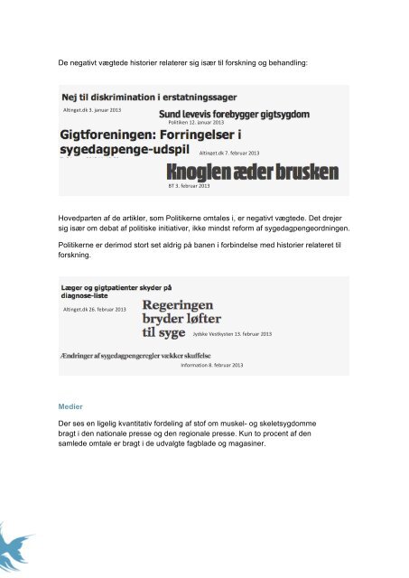 Sundhed i medierne - Dansk Kommunikationsforening