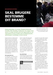 SKAL BRUGERE BESTEMME DIT BRAND?