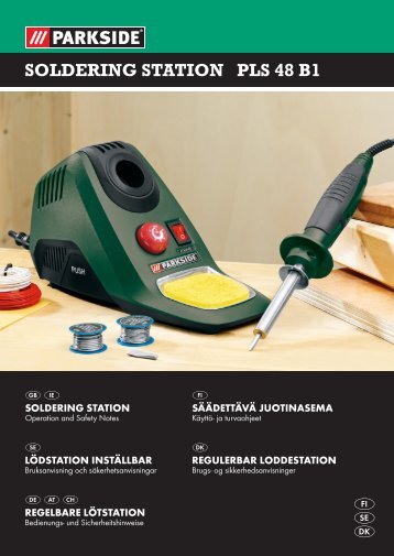 SOLDERING STATION PLS 48 B1 - Kompernass