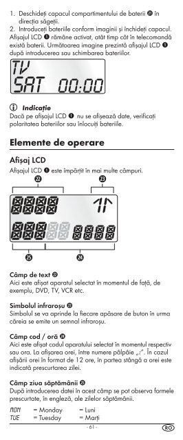 10-in-1 Remote Control - Kompernass