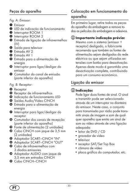 transmisor inalámbrico set per trasmissione radio - Kompernass