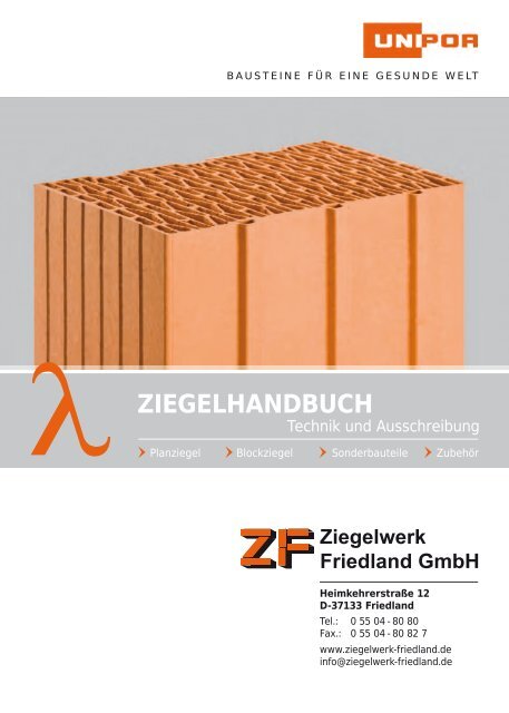 Ziegelhandbuch Technik und Ausschreibung.pdf - Kompetenznetz ...