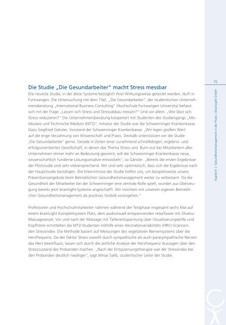 Auszug aus dem Jahrbuch - Kompetenznetz Mittelstand