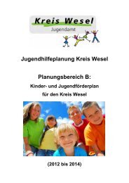 Kinder- und JugendfÃ¶rderplan 2012 - Kreis Wesel