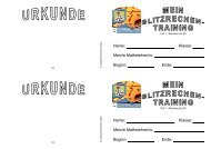 Blitzrechen-Trainingsheft 1 - Kompetenzzentrum IT