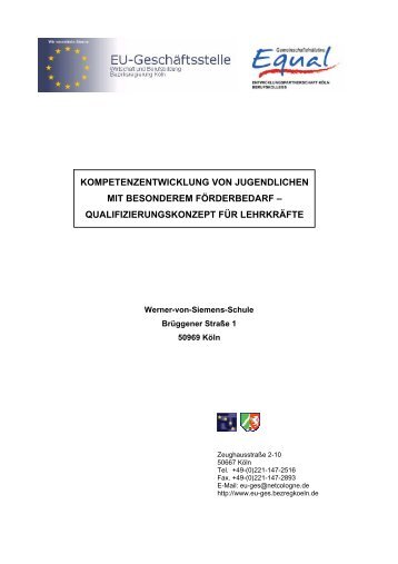 kompetenzentwicklung von jugendlichen mit besonderem fÃ¶rderbedarf