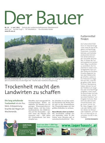 Der Bauer . 1. Juni 2011 - Agrarnet Austria