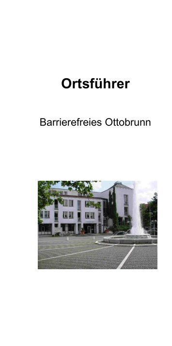Ortsführer - Agenda 21 Ottobrunn - Neubiberg