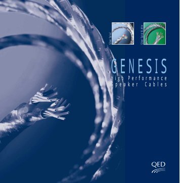 GENESIS SS/BI-WIRE BROCH 1A - taurus high-end gmbh