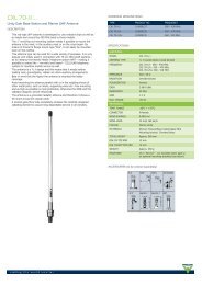 CXL 70-1/... - PROCOM A/S - Unity Gain Base Station and Marine ...