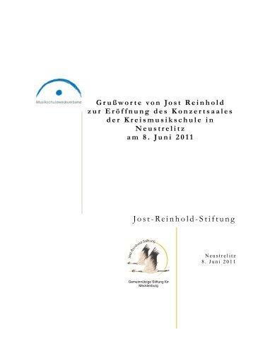 Jost-Reinhold-Stiftung - Musikschulzweckverband Kon.centus