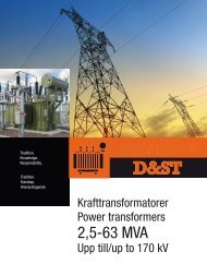 2,5-63 MVA - KonÄar Distribution and Special Transformers Inc.
