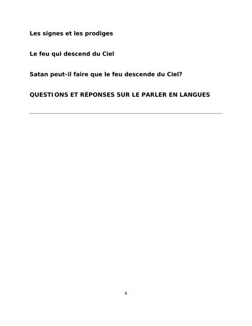 Le phénomène du parler en langues