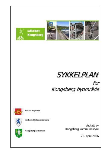 Sykkelplan for Kongsberg - Kongsberg Kommune