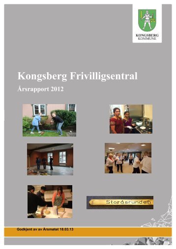 Årsrapport 2012 - Kongsberg Kommune