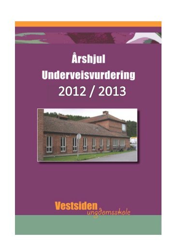 Informasjon om underveisvurdering ved Vestsiden ungdomsskole