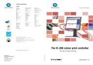 The IC-408 colour print controller - Konica Minolta