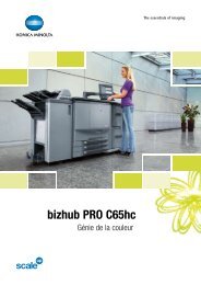 Brochure bizhub PRO C65hc - Konica Minolta