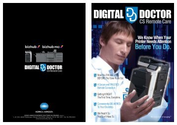 Digital Doctor - konica minolta