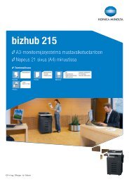 Esite bizhub 215, PDF - Konica Minolta