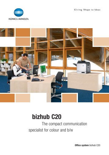 Brochure bizhub C20, PDF - Konica Minolta