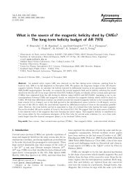 What is the source of the magnetic helicity shed by CMEs?