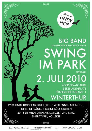 SWING IM PARK - Konservatorium Winterthur