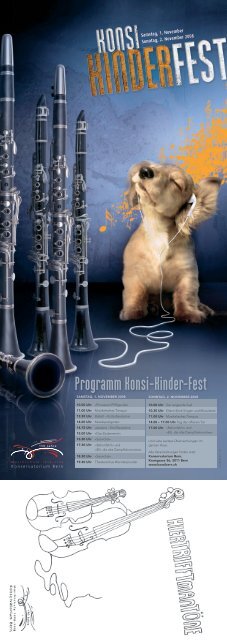 Programm Konsi-Kinder-Fest - Musikschule Konservatorium Bern