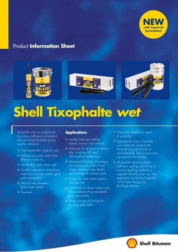 Shell Tixophalte wet - Coral