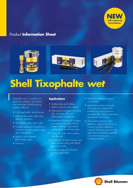 Shell Tixophalte wet - Coral