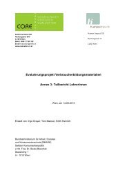 Teilbericht LehrerInnen - Konsumentenfragen.at