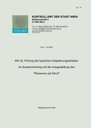 Vollständiger Text - Kontrollamt der Stadt Wien