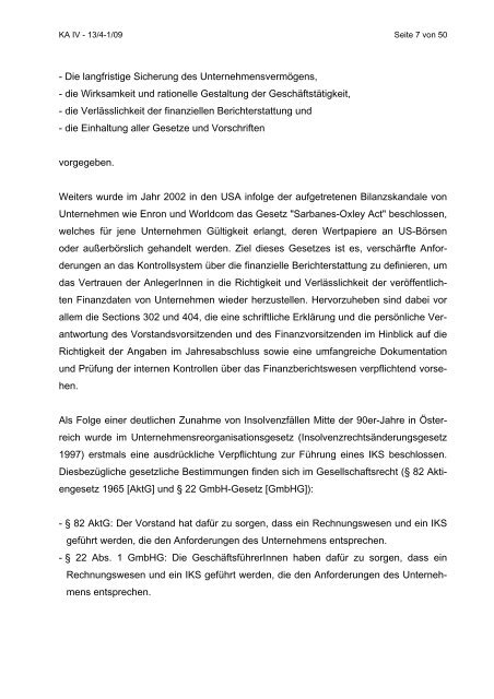 Vollständiger Text - Kontrollamt der Stadt Wien