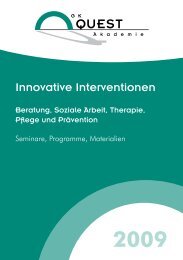 Innovative Interventionen - Kontrolliertes Trinken