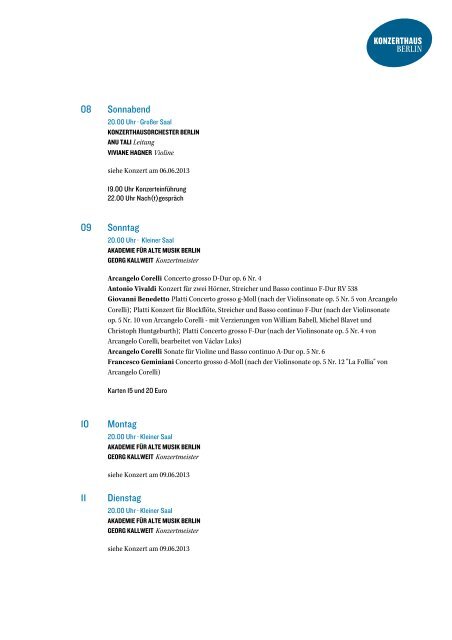 Presseinformation zum Download (167 KB) - Konzerthaus Berlin